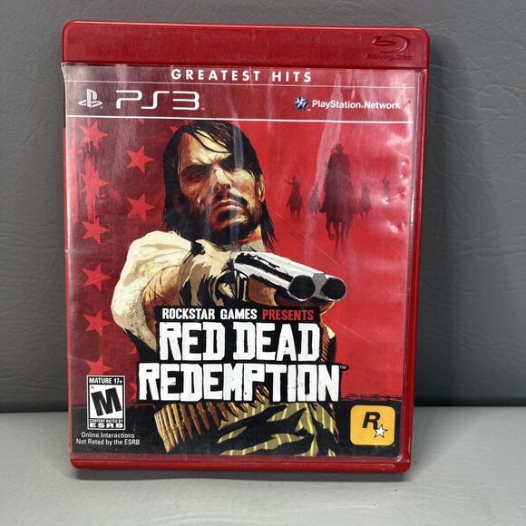 Red Dead Redemption (PlayStation 3 PS3) Greatest Hits Video Games - Picture 1 of 5